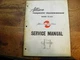 ALLISON TG-602 TRANSMISSION SERVICE MANUAL