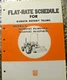 Kubota Flat Rate Schedule Manual Rotary Tillers FL1021 C FL1021R C FL1271 C