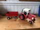 Vintage Ertl International Tractor 1586 w/ Trailer