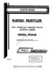 Caterpillar Cat Raygo Rustler M404B Self Propelled Roller Parts Catalog Manual
