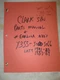 CLARK C500 Y40 Y50 Y55 YS60 Y355  SPN PARTS MANUAL  READ