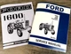 Ford 1600 Tractor Service Operators Manual Owners Repair Shop Technical Book Set