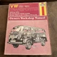 VW Transporter 1700 1800 2000 Car Van Repair Service Manual Haynes 1972-1979