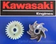 OEM IMPELLER-SPUR GEAR FOR WATER PUMP,KAWASAKI FD750D, FD791D, 59051-2355, 12D25