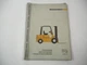 Jungheinrich Yale TFG 15 20 A GLP 030 040 AD Forklift Spare Parts List Parts List