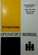 IH International Cub 1000 1200 Garden Tractor & Mower Deck Owner (2 Manuals) 76p
