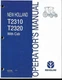 NEW HOLLAND T2310 AND T2320 TRACTOR WITH CAB OPERATORS MANUAL