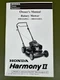 new Honda HRS216PDA, HRS216SDA Rotary Mower Owner's Manual, 1997