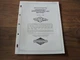 Briggs & Stratton Crankshaft Identification List Section 1 MS-4791-12/81 PWI