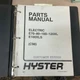Hyster E70-80-100-120XL PARTS MANUAL BOOK CATALOG LIST FORK LIFT TRUCK pn 852410