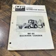 Massey Ferguson MF 60 Backhoe Loader Service Information Manual