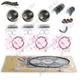 Kubota D722 Engine Rebuild Kit STD For Kubota Excavator Tractror
