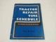 Ford New Holland 1110 1210 Tractor Repair Time Schedule Flat Rate Manual