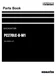 Komatsu PC270LC-8-W1 Excavator Parts Catalog Manual SN 20001-UP