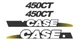 New kit fits Case 450CT Skid Steer Replacement Decals Sticker / Decal kit NS