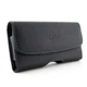 Horizontal Leather Case Belt Loops & Clip Pouch Holster 4.65 x 2.44 x 0.49 inch