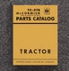 Cub Tractor PC TC37A Service Parts Manual IH McCormick Farmall 