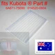 for Kubota Cabin Air Filter 6A671-75090 014520-0804, U55-4, B2650HSDC, B3000HSDC