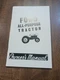  Ford 2000 4000 All-Purpose Tractor Owners Manual Reprint 