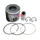 D24 Engine Piston + Piston Rings For Doosan Daewoo D24NAP Engine For Bobcat 89mm