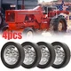 For International Tractor 666 886 966 1066 1466 1566 4366 4PCS LED Fender Lights