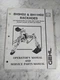 GEHL OPERATORS MANUAL SERVICE PARTS LIST BH9HD2 BH11HD2 BACKHOE SL4625 5625 6635