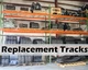 RUBBER TRACKS (SET OF 2) FITS TAKEUCHI TL10 TL140 TL240 T450x100x48