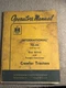 INTERNATIONAL TD-25 250 SERIES TRACTOR DOZER OPERATION & MAINTENANCE MANUAL BOOK