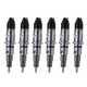 6X Fuel Injector 6755-11-3100 for Komatsu PC220-10 PC290LC-10 Engine 6D107