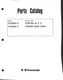 Kawasaki FG300D-X Parts Catalog Manual Model FG300D for Repairs and Maintenance
