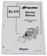 Bobcat BL570 B Series Backhoe Service Manual Shop Repair Book Part # 6903097