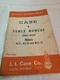 J.I. Case Co Power Mowers Eagle Hitch Operators Instruction Manual Look
