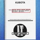 KUBOTA B5100D/E B6100D/E B6100HST-D/E B7100D B7100HST-D/E WORKSHOP MANUAL MANUAL