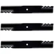 Woods F Series D6118T & D6121T 61" cut Gator Mulcher G6 Blades Oregon 396-712(3)
