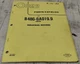 1979 Onan B48G-GA019.9 SERIES INDUSTRIAL ENGINE PARTS CATALOG