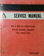 Allis Chalmers WD WD-45 D-14 Gasoline & Diesel Tractor Master Service Manual AC