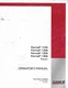CASE IH FARMALL 110A, 120A, 125A, 140A TRACTORS OPERATORS  MANUAL