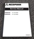 Mitsubishi PMWR40N Electric Pallet Jack Shop Service Repair Manual 177040-999999