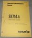 KOMATSU SK714-5 SKID STEER LOADER OPERATION & MAINTENANCE BOOK MANUAL 37AF01876-