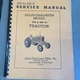 Allis Chalmers WD and WD-45 tractor Dealers Service Manual