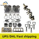 Rebuild Kit+crankshaft+connecting rod for Doosan Daewoo D24 D24NAP Engine
