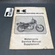 Kawasaki 1977 77 KZ1000-B1 LTD OEM Service Manual Supplement 99963-0003-01