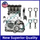 Overhaul Rebuild Kit+4PCS connecting rod For Mitsubishi 4D55 4D55T Engine