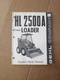 Gehl HL 2500A Skid Steer Loader Service Parts Manual