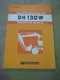 Daewoo DH130W Excavator Operators Manual