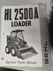 Gehl HL 2500A 2500 A Skid Loader Service Parts manual ORIGINAL