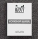 Tractor Workshop Overhaul Repair Manual Fits Kioti LK2554 4WD - Read Description