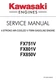 Kawasaki 2007 edition FX751V FX801V FX850V V-Twin Engine Service Manual