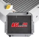 Radiator w/Oil Cooler Fits Nissan Forklift KAPH KCPH KEGH SD25 & H20-II Engines