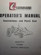 Farmhand  F19-A Front End Trip Loader sn 4000- Farm Tractor Owner & Parts Manual